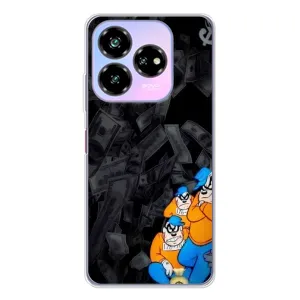 Чехлы с крутыми принтами для ZTE Nubia V60 Design - (PREMIUMPrint) (Воры)