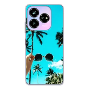 Силиконовый чехол с КАРТИНКАМИ лето для ZTE Nubia V60 Design (AlphaPrint) (Взгляд лето)