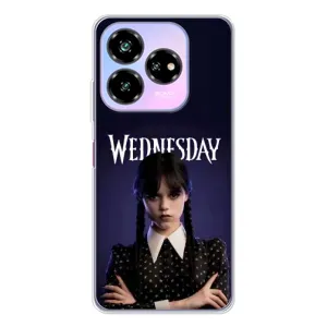 Чехлы Венсдей на ZTE Nubia V60 Design Уэнсдей (AlphaPrint) (Wednesday)