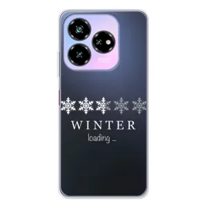 Зимние Чехлы для Нубиа В60 Дезигн - прозрачный фон (Winter loading)