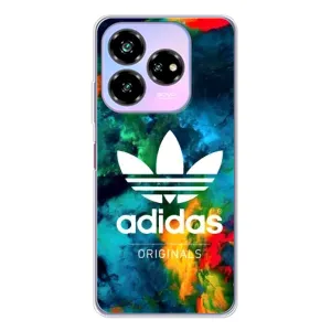Чехлы Адидас для ZTE Nubia V60 Design (AlphaPrint) (Яркий Адидас)