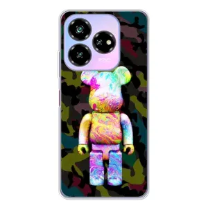 Чехлы для ZTE Nubia V60 Design - Bearbrick Louis Vuitton (PREMIUMPrint) (Яркий Bearbrick)