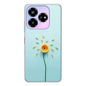 Чехлы с Цветами для ZTE Nubia V60 Design (VPrint) (Желтый цветок)