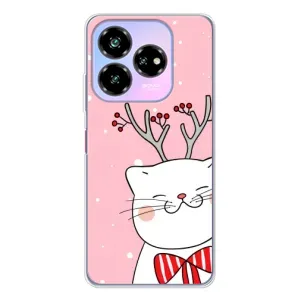 Новогодние Чехлы для Нубиа В60 Дезигн (VPrint) (Зимний кот)