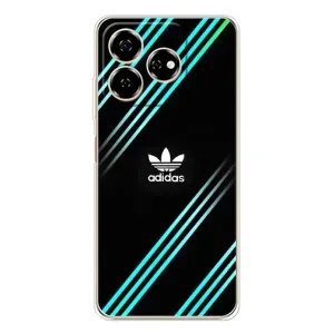Чохли Адидас для ZTE Nubia V60 (AlphaPrint) (Адідас з полосами)