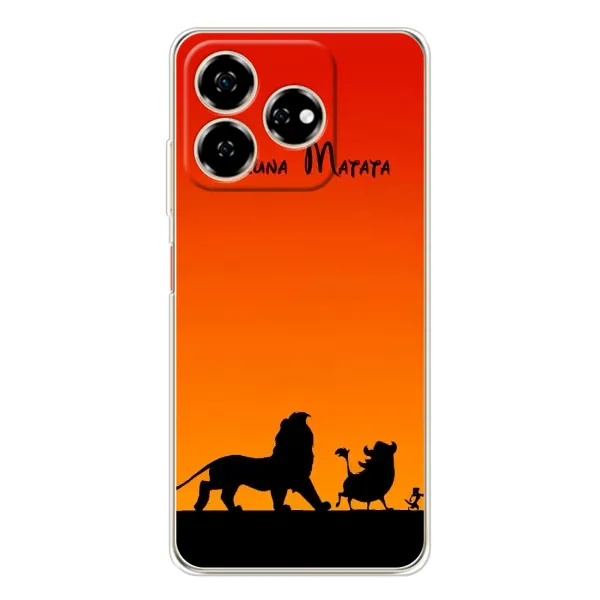 Чехол с принтом «Акуна Матата закат» для ZTE Nubia V60