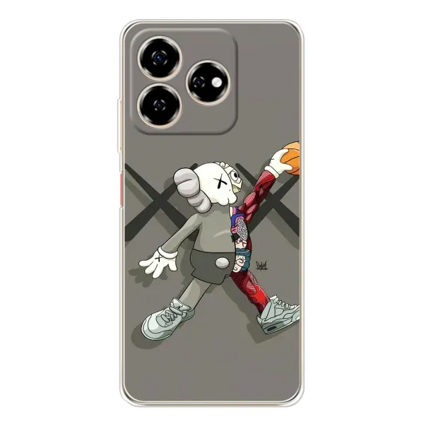 Чехол с принтом «Беарбрик Джордан» для ZTE Nubia V60