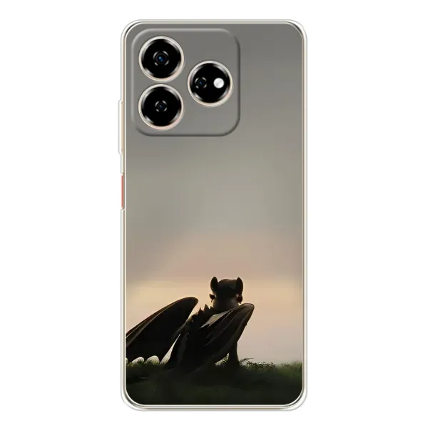 Чехол с принтом «Беззубик» для ZTE Nubia V60