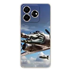 Чохол з мемом Тралалело тралала на ZTE Nubia V60 (Бомбардіро крокоділо)