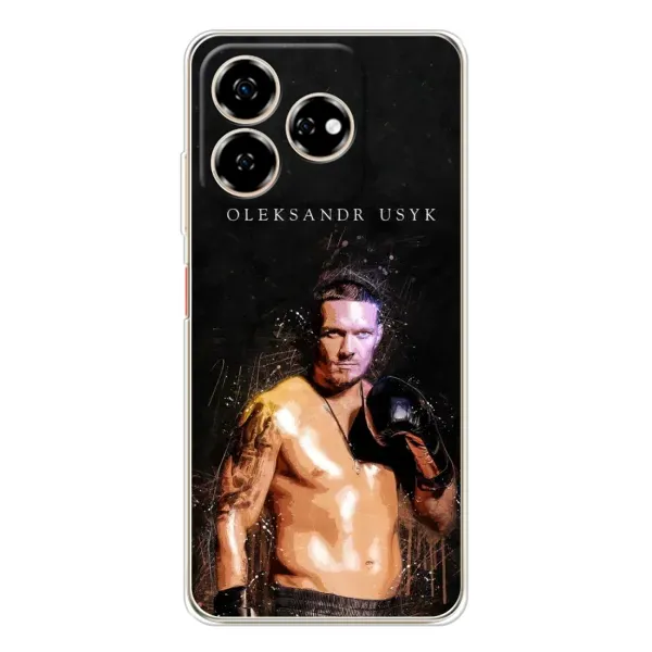 Чехол с принтом «Боксер Александр Усик» для ZTE Nubia V60 Чехол с принтом «Боксер Александр Усик» для ZTE Nubia V60