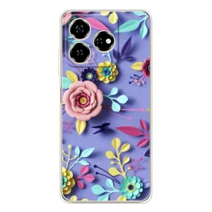 Чохли з квітами для ZTE Nubia V60 (VPrint) (Дизайн квітів)