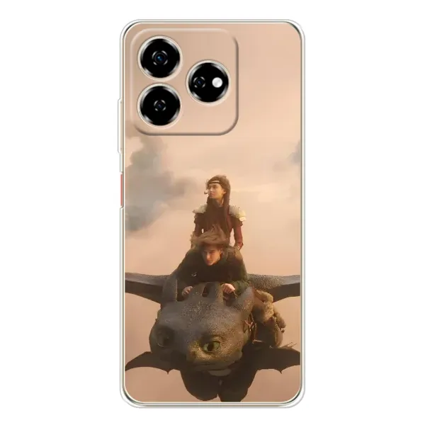 Чехол с принтом «Фильм дракон» для ZTE Nubia V60