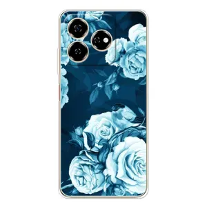 Чехлы (ART) Цветы на ZTE Nubia V60 (VPrint) (Блактині бутони)