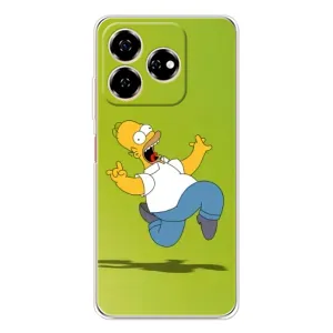 Чjхол з Сімпсонами для ZTE Nubia V60 (VPrint) (Гомер Сімпсон)