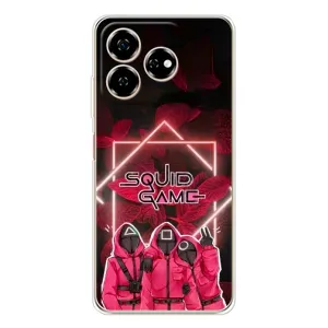 Чохол Гра в кальмара для ZTE Nubia V60 (Охоронці Гра кальмара)