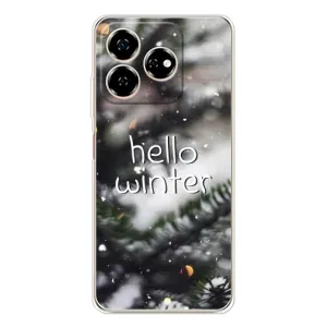 Новорічні, Святкові Чохли для ZTE Nubia V60 - 2024 год (Hello winter)