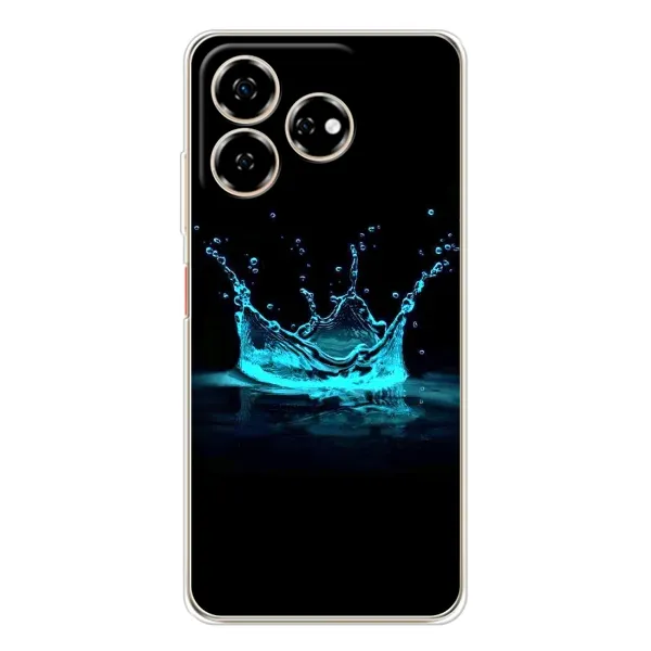 Чехол с принтом «Капля короны» для ZTE Nubia V60