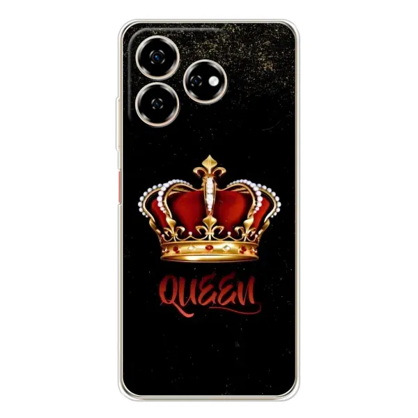Чехол с принтом «Корона короля» для ZTE Nubia V60
