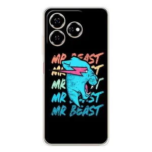 Чехлы Мистер Бист для Нубиа В60 (logo Mr beast)