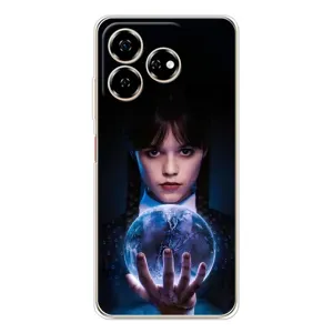 Чехол с дизайном Венздей 2 на ZTE Nubia V60 (Магическая сфера Уэнздей)