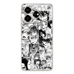 Анимешный чехол для ZTE Nubia V60 (Ahegao manga)