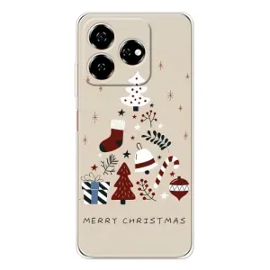 Різдвяні, Святкові Чохли для Нубіа В60 (Merry Christmas)