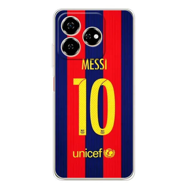 Чехол с принтом «Messi Barca 10» для ZTE Nubia V60 Чехол с принтом «Messi Barca 10» для ZTE Nubia V60