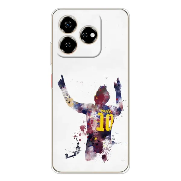 Чехол с принтом «Messi Barca» для ZTE Nubia V60 Чехол с принтом «Messi Barca» для ZTE Nubia V60
