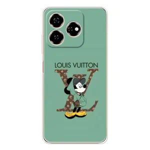 Чохли Луі Вітон для ZTE Nubia V60 (AlphaPrint - LOUIS VUITTON) (Міккі Маус LV)