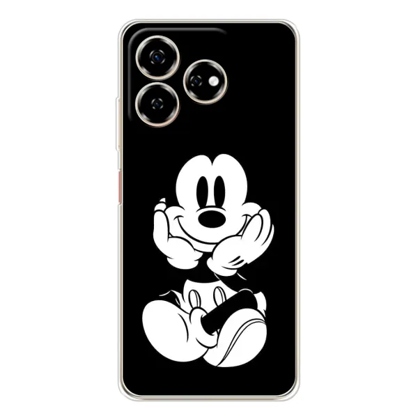 Чехол с принтом «Микки на черном» для ZTE Nubia V60 Чехол с принтом «Микки на черном» для ZTE Nubia V60