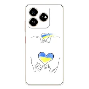 Чехол для Патриота Украины ZTE Nubia V60 - (AlphaPrint) (Мир Украине)