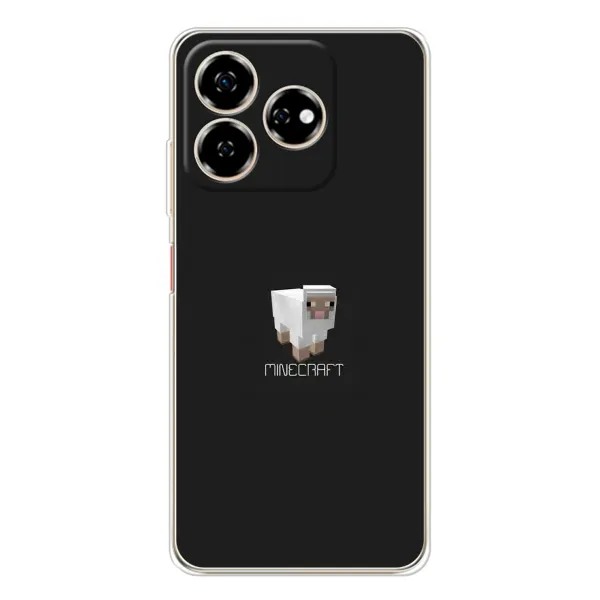 Чехол с принтом «Овечка Майнкрафт» для ZTE Nubia V60