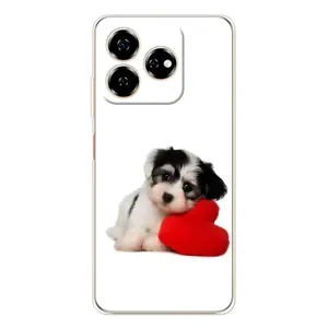 Чехлы с собаками для ZTE Nubia V60 (VPrint) (Песик)