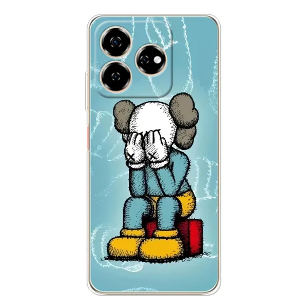 Чехол с принтом «Плач Bearbrick» для ZTE Nubia V60