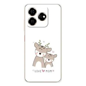 Чохли для мами на ZTE Nubia V60 (Оленята мама і малюк)