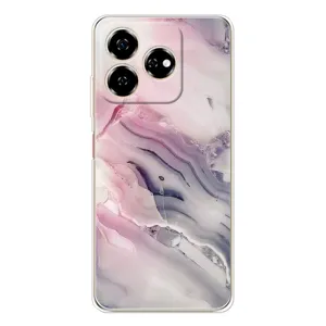 Мраморний чехол на ZTE Nubia V60 (VPrint) (Пурпурний Мрамор)