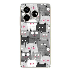 Чохли з Котиками для ZTE Nubia V60 (VPrint) (Мальовані котики)