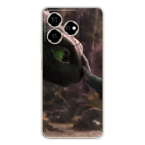 Чехол как приручить дракона на ZTE Nubia V60 (Сцена с драконом)