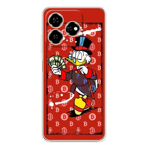 Чехол с принтом «Scrooge MagDag» для ZTE Nubia V60