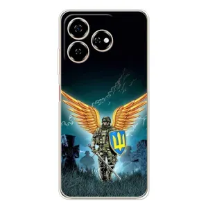 Чехлы с картинкой ЗСУ для ZTE Nubia V60 (AlphaPrint) (Солдат ЗСУ)