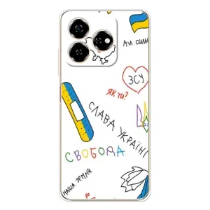 Чехлы Доброго вечора, ми за України для Нубиа В60 (AlphaPrint) (Стикер)
