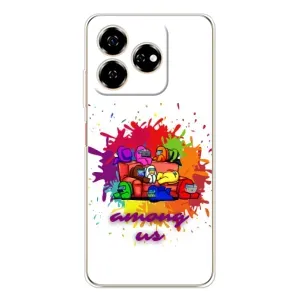 Чохли Амонг Ас для ZTE Nubia V60 (AlphaPrint) (Яскравий АмонгАс)