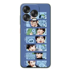 Чохли BTS для ZTE Nubia V70 Design (AlphaPrint) (Bangtan)