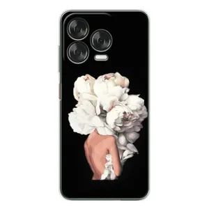 Чехлы (ART) Цветы на ZTE Nubia V70 Design (VPrint) (Білі квіти)