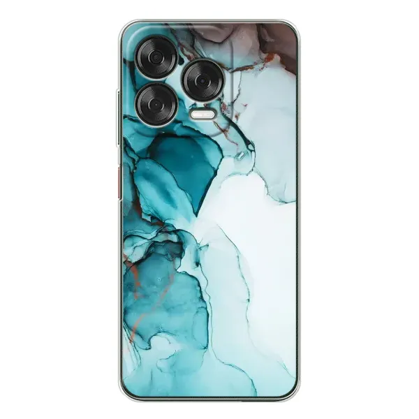 Чехол с принтом «Бирюзовый мрамор» для ZTE Nubia V70 Design Чехол с принтом «Бирюзовый мрамор» для ZTE Nubia V70 Design