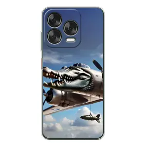 Чохол з мемом Тралалело тралала на ZTE Nubia V70 Design (Бомбардіро крокоділо)