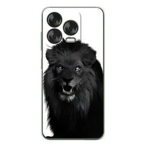 Чохли з картинкою животних ZTE Nubia V70 Design (Чорний ЛЕВ)