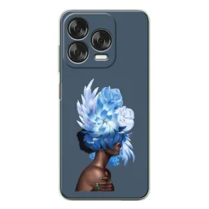 Чехлы (ART) Цветы на ZTE Nubia V70 Design (VPrint) (Квіти на голові)