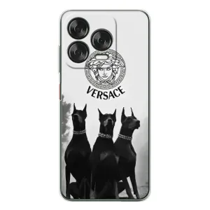 Чохли VERSACE для Нубія В70 Дезігн (PREMIUMPrint) (Доберман Версаче)