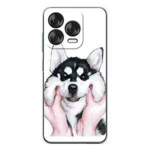 Чохли з собаками для ZTE Nubia V70 Design (VPrint) (Радісний Хаскі)